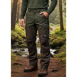Laksen Cargo Pants Men's 34 CTX-Gold Outdoor Hiking Hunting Colorblock Winter